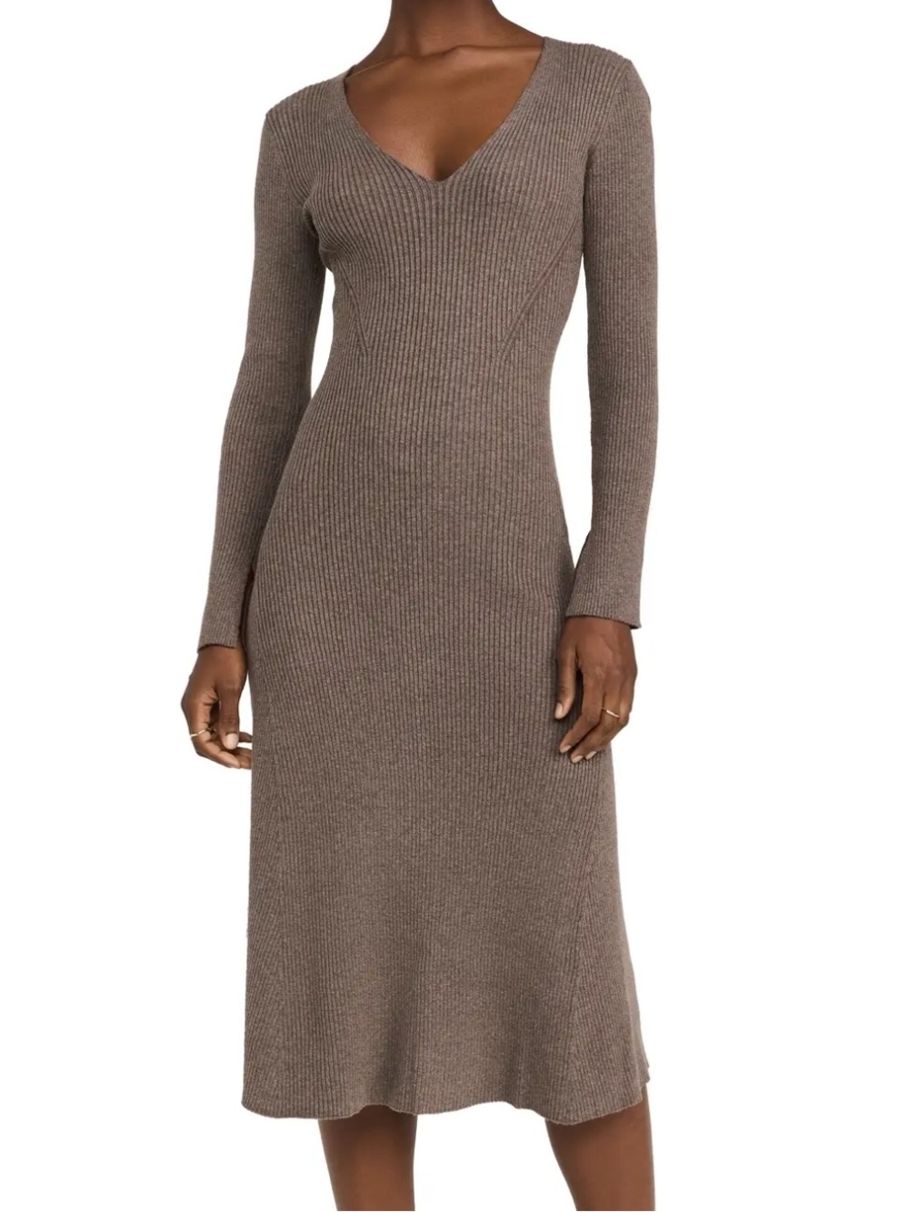 NWT Rails Arlette Ribbed Knit Dress L